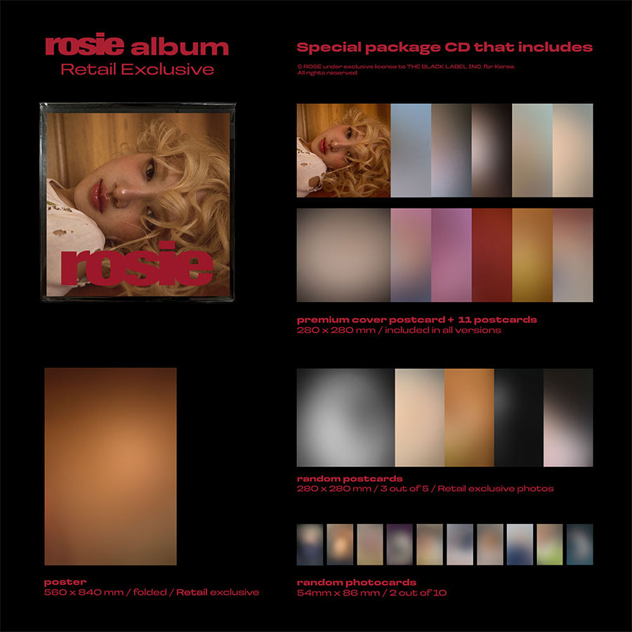ROSÉ - rosie - Retail Exclusive