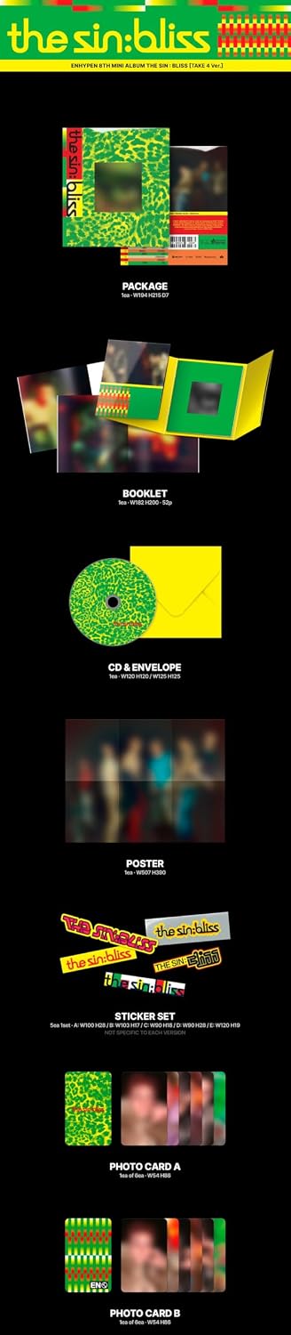 ENHYPEN - THE SIN : BLISS (TAKE Version)