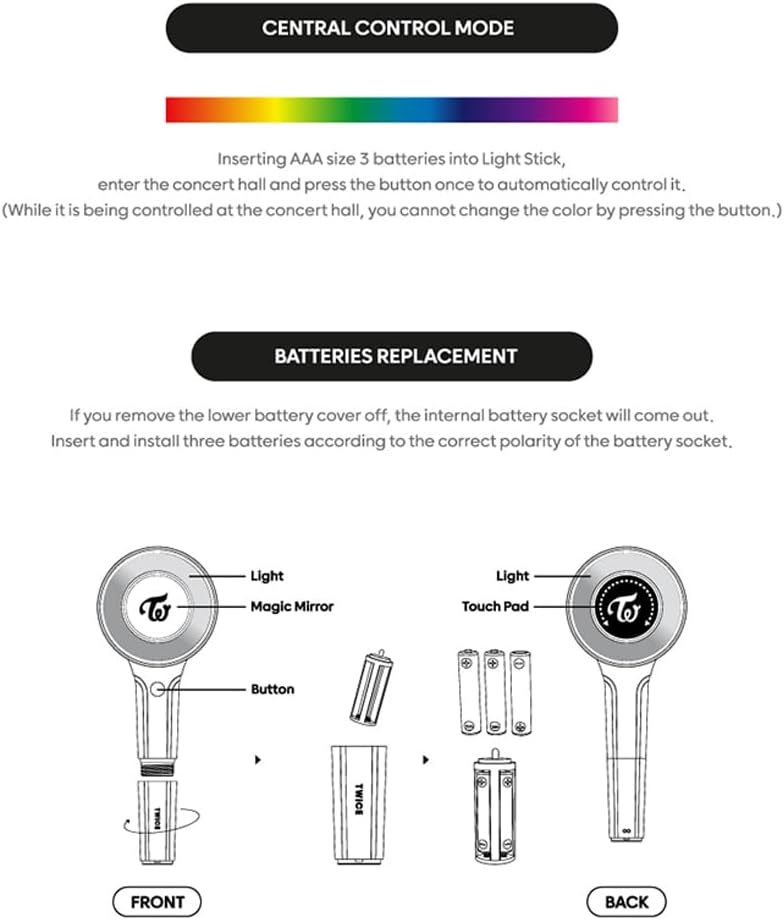 TWICE CANDYBONG INFINITY LIGHTSTICK v3